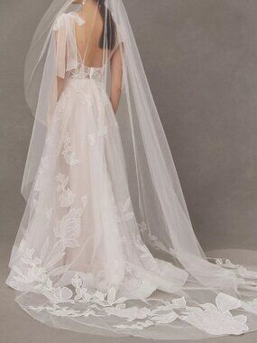 Watters Abstract Floral Chapel Anthropology Veil